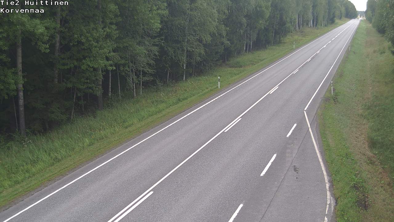 Weather Camera Image Väg 2 Huittinen, Korvenmaa, Huittinen, Satakunta