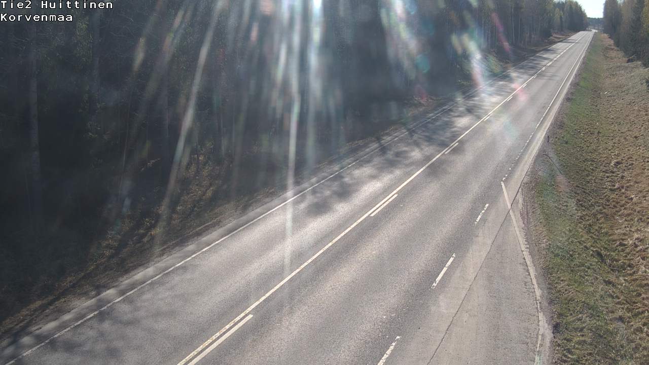 Weather Camera Image Road 2 Huittinen, Korvenmaa, Huittinen, Satakunta