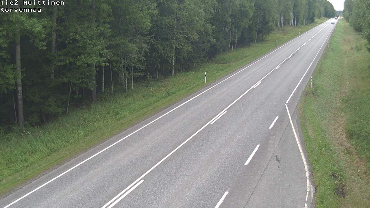 Weather Camera Image Road 2 Huittinen, Korvenmaa, Huittinen, Satakunta