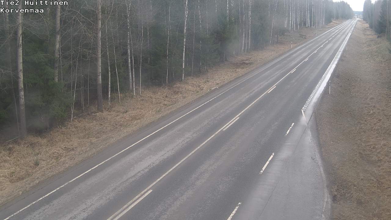 Weather Camera Image Road 2 Huittinen, Korvenmaa, Huittinen, Satakunta