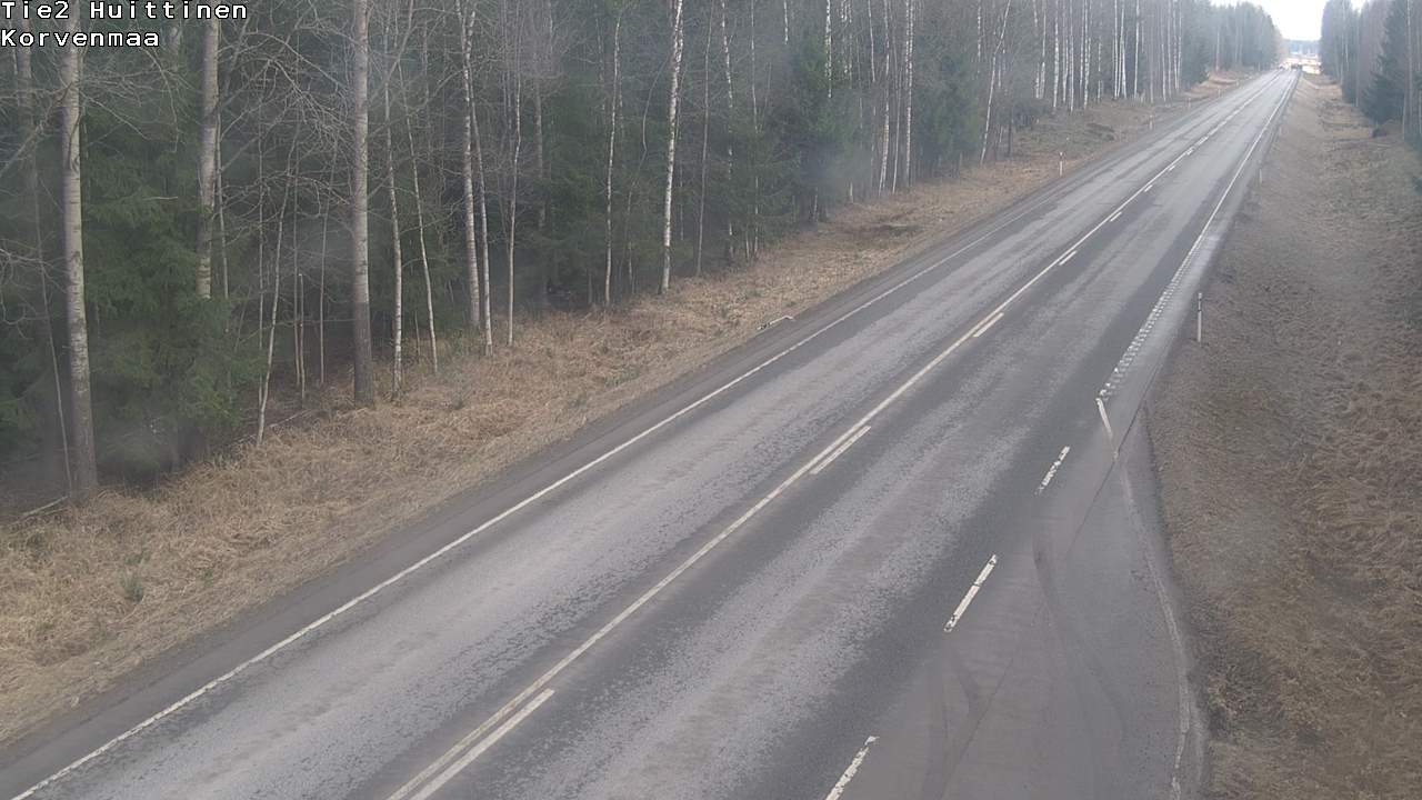 Weather Camera Image Road 2 Huittinen, Korvenmaa, Huittinen, Satakunta