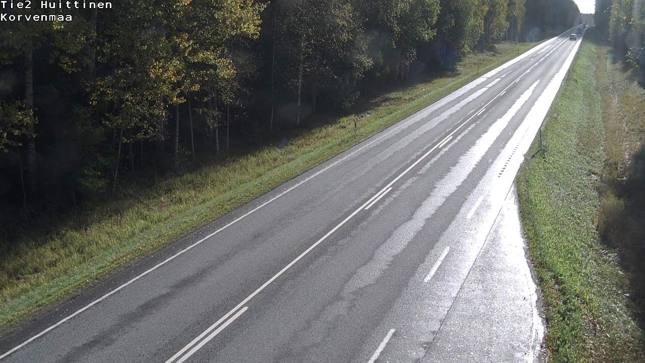 Weather Camera Image Road 2 Huittinen, Korvenmaa, Huittinen, Satakunta
