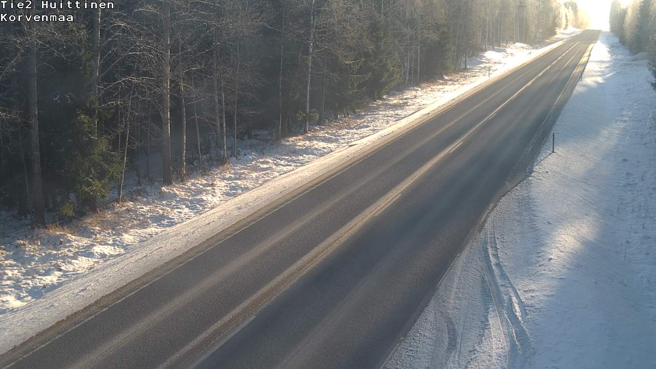 Weather Camera Image Road 2 Huittinen, Korvenmaa, Huittinen, Satakunta