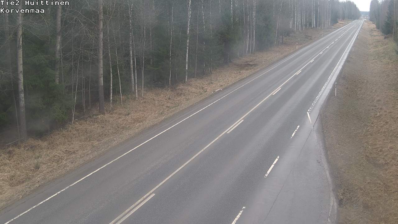 Weather Camera Image Road 2 Huittinen, Korvenmaa, Huittinen, Satakunta