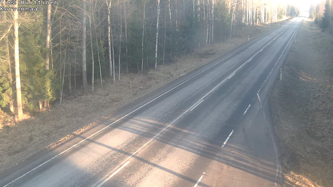 Weather Camera Image Road 2 Huittinen, Korvenmaa, Huittinen, Satakunta