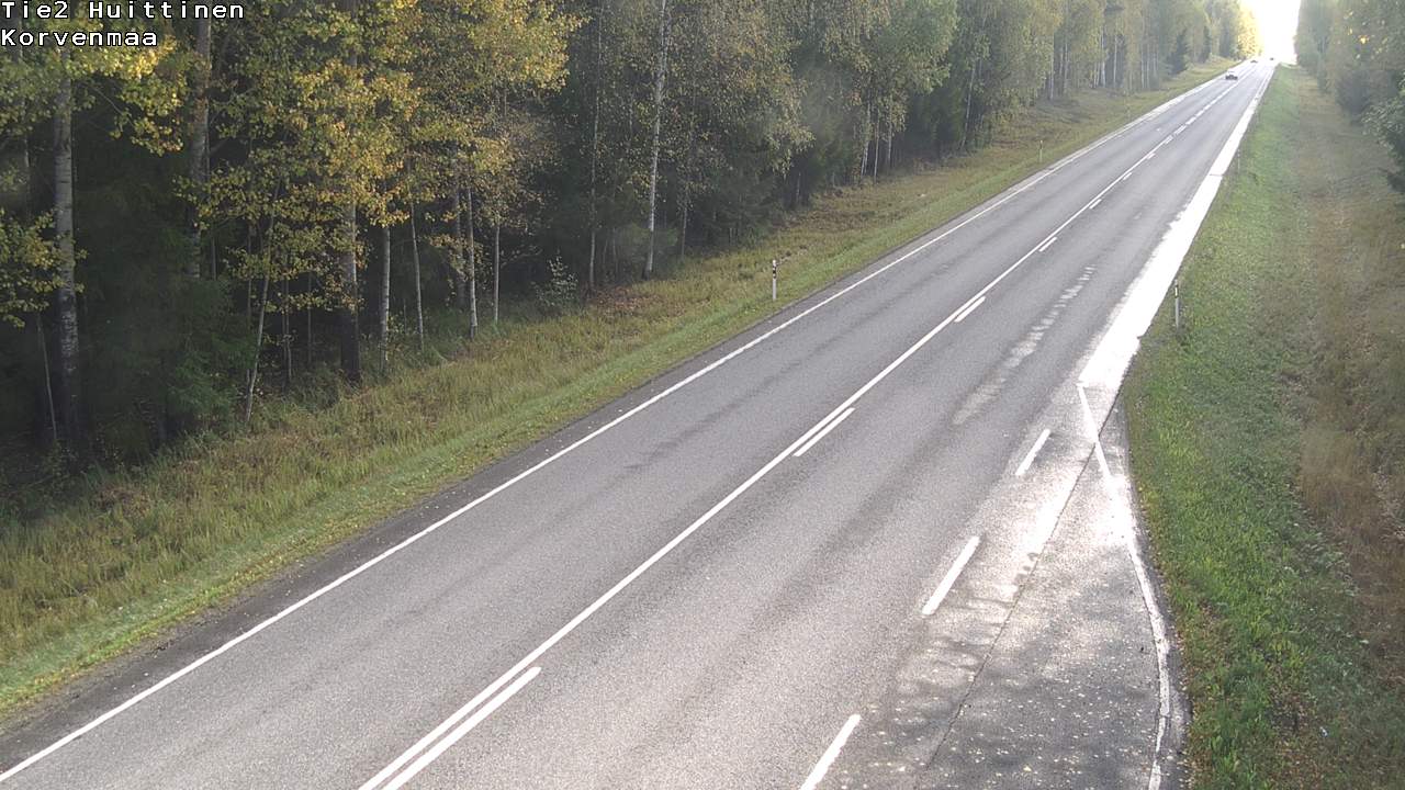 Weather Camera Image Road 2 Huittinen, Korvenmaa, Huittinen, Satakunta
