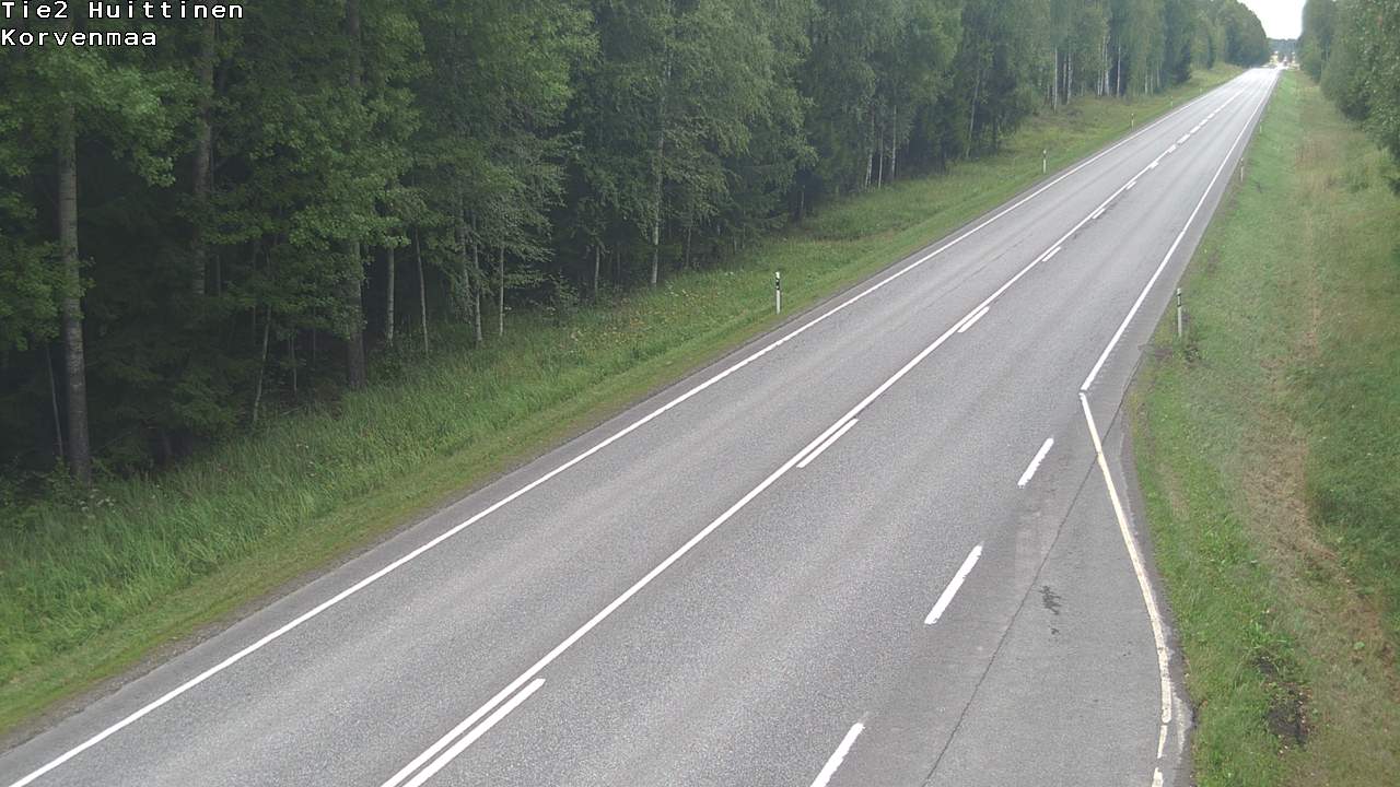 Weather Camera Image Väg 2 Huittinen, Korvenmaa, Huittinen, Satakunta