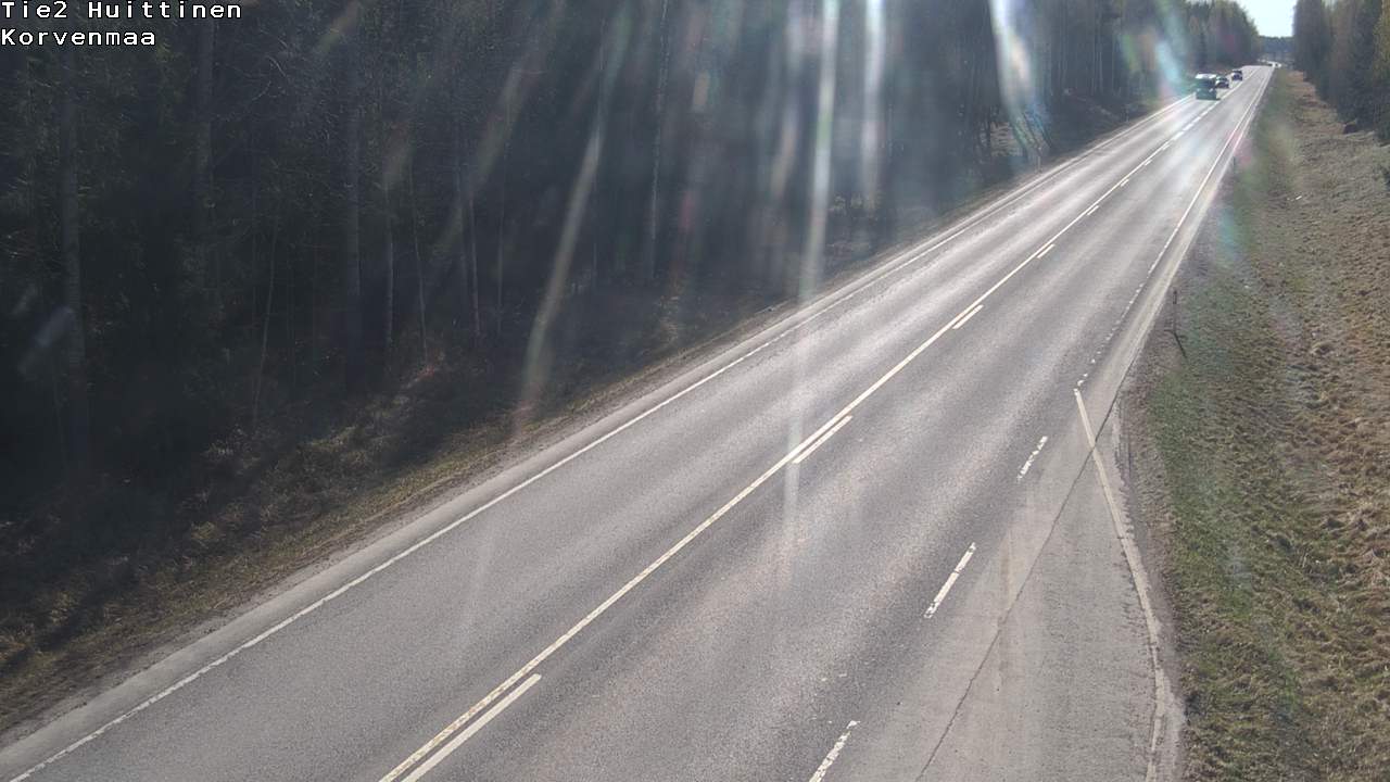 Weather Camera Image Road 2 Huittinen, Korvenmaa, Huittinen, Satakunta