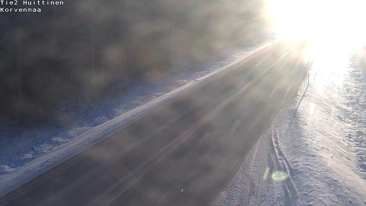 Weather Camera Image Road 2 Huittinen, Korvenmaa, Huittinen, Satakunta