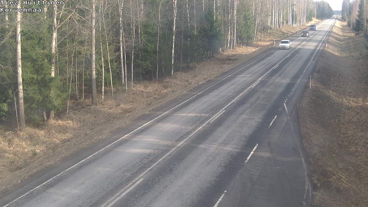 Weather Camera Image Road 2 Huittinen, Korvenmaa, Huittinen, Satakunta
