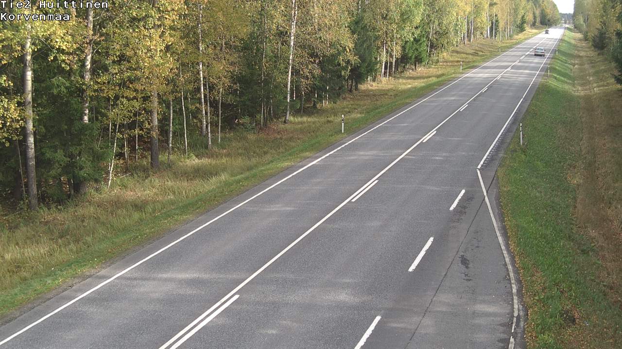 Kelikamerat Kuva Tie 2 Huittinen, Korvenmaa, Huittinen, Satakunta