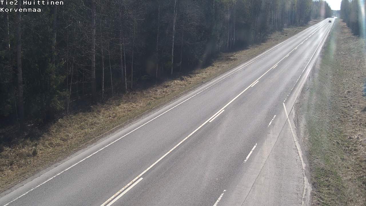 Weather Camera Image Road 2 Huittinen, Korvenmaa, Huittinen, Satakunta