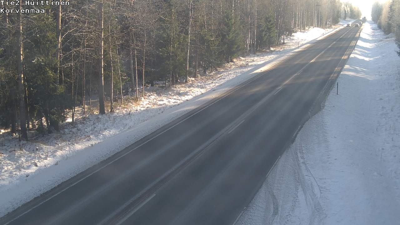 Weather Camera Image Road 2 Huittinen, Korvenmaa, Huittinen, Satakunta