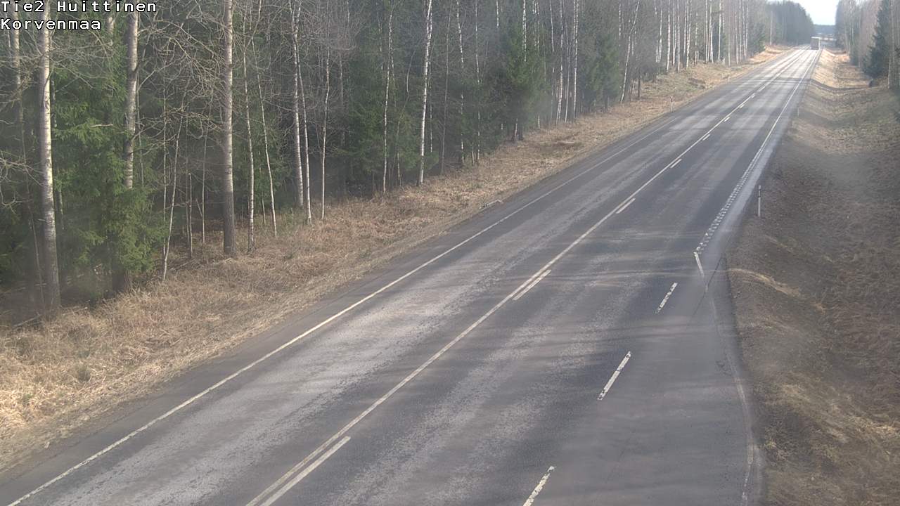 Weather Camera Image Road 2 Huittinen, Korvenmaa, Huittinen, Satakunta