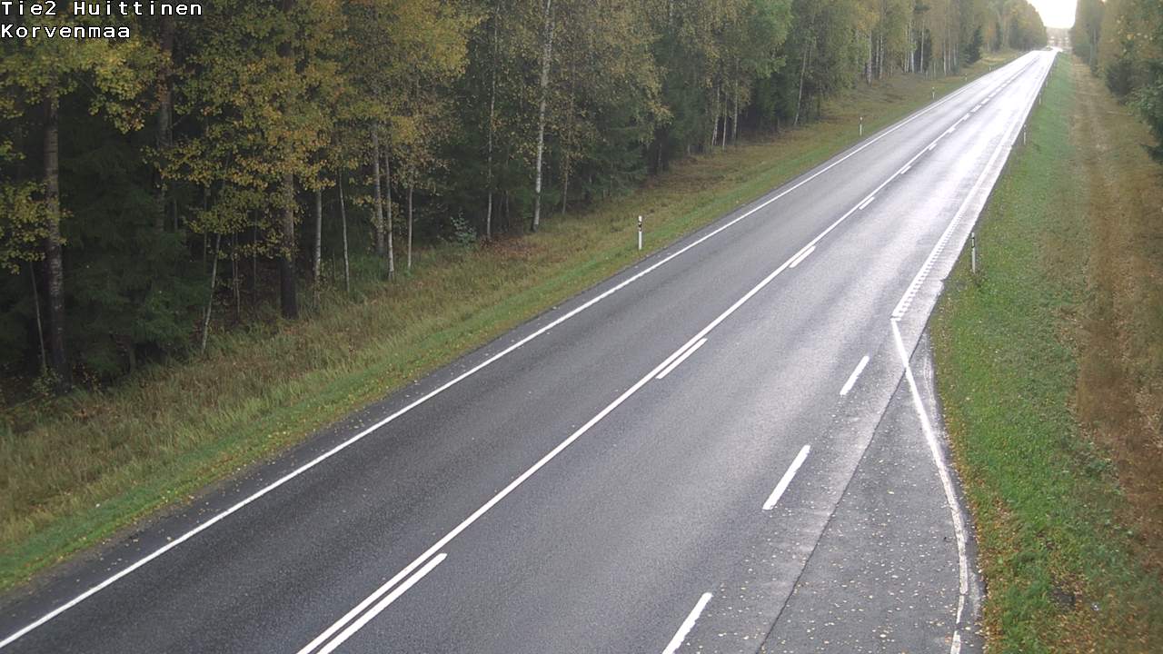 Weather Camera Image Road 2 Huittinen, Korvenmaa, Huittinen, Satakunta