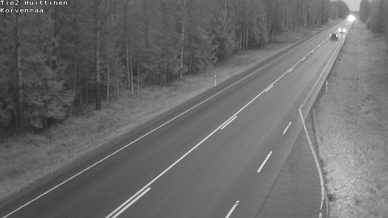 Weather Camera Image Road 2 Huittinen, Korvenmaa, Huittinen, Satakunta