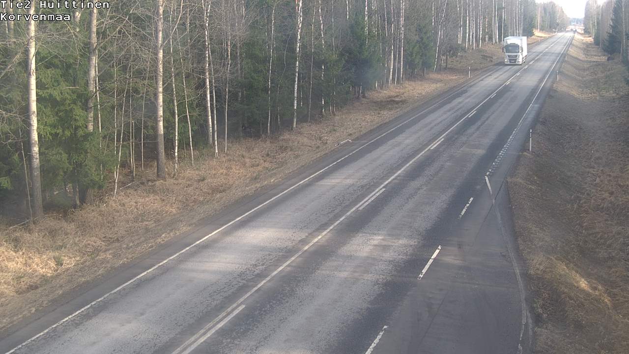 Weather Camera Image Road 2 Huittinen, Korvenmaa, Huittinen, Satakunta