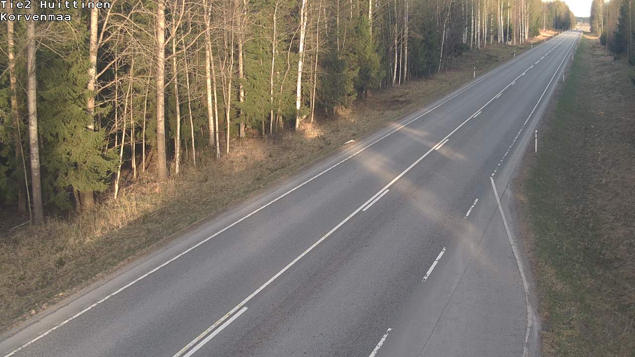 Weather Camera Image Road 2 Huittinen, Korvenmaa, Huittinen, Satakunta