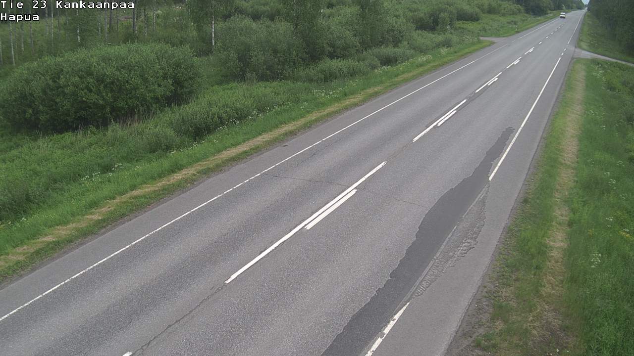 Weather Camera Image Road 23 Kankaanpää, Hapua, Kankaanpää, Satakunta