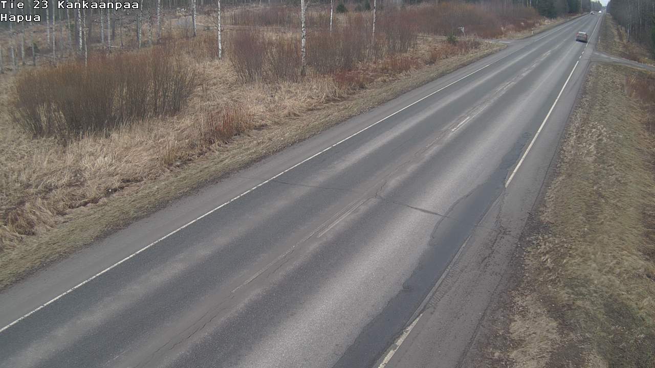 Weather Camera Image Road 23 Kankaanpää, Hapua, Kankaanpää, Satakunta