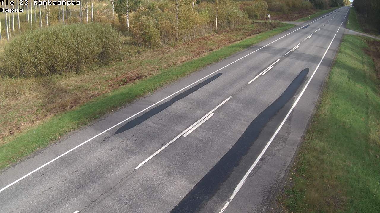 Weather Camera Image Väg 23 Kankaanpää, Hapua, Kankaanpää, Satakunta