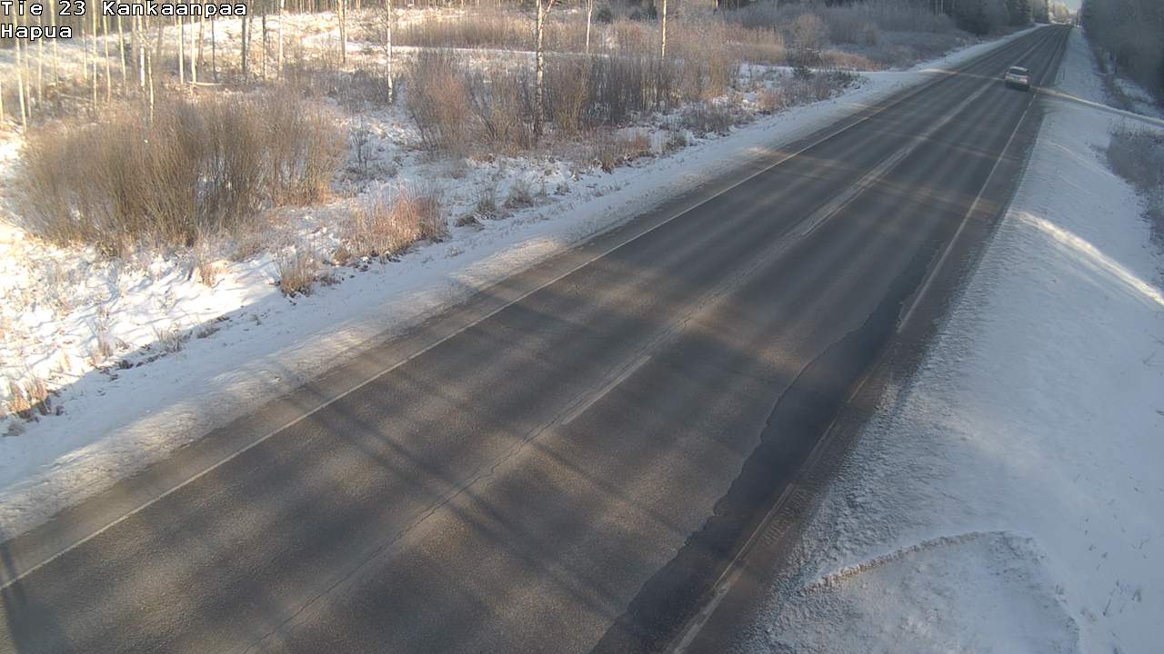Weather Camera Image Road 23 Kankaanpää, Hapua, Kankaanpää, Satakunta