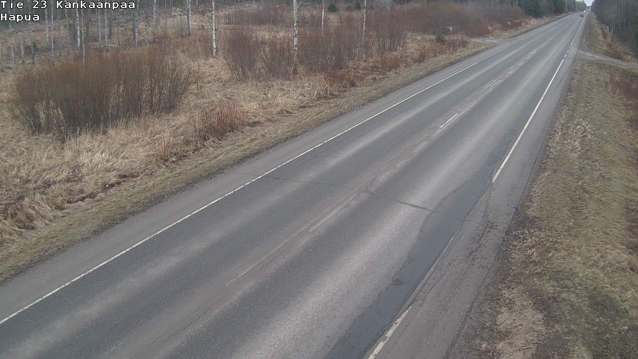Weather Camera Image Road 23 Kankaanpää, Hapua, Kankaanpää, Satakunta