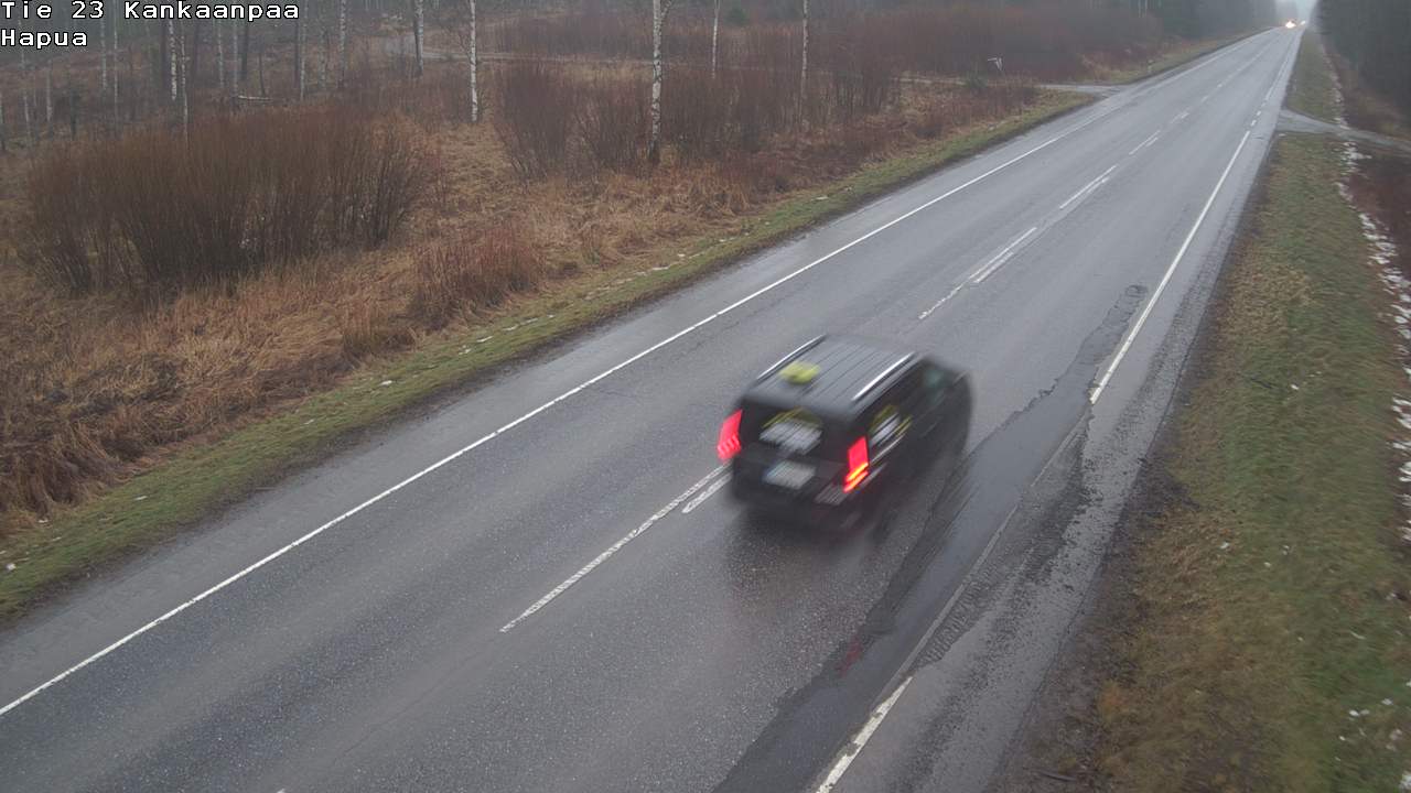 Weather Camera Image Road 23 Kankaanpää, Hapua, Kankaanpää, Satakunta