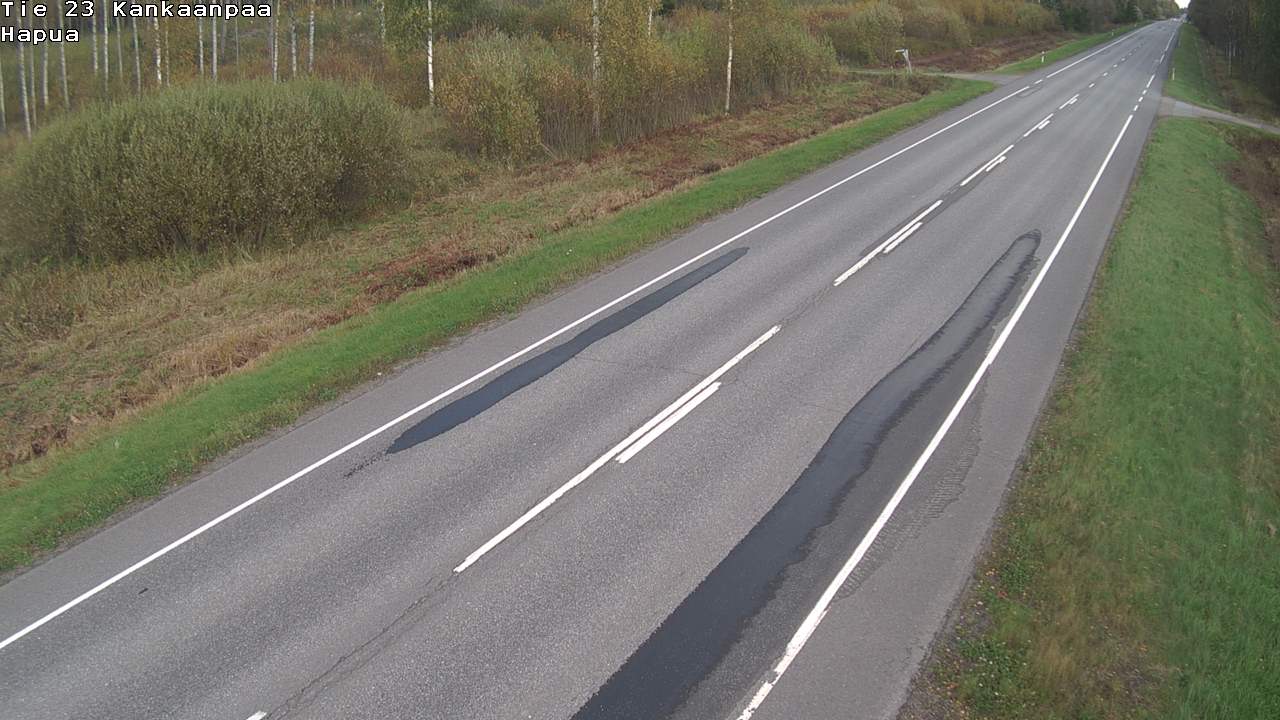 Weather Camera Image Väg 23 Kankaanpää, Hapua, Kankaanpää, Satakunta