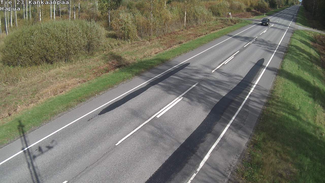 Weather Camera Image Väg 23 Kankaanpää, Hapua, Kankaanpää, Satakunta