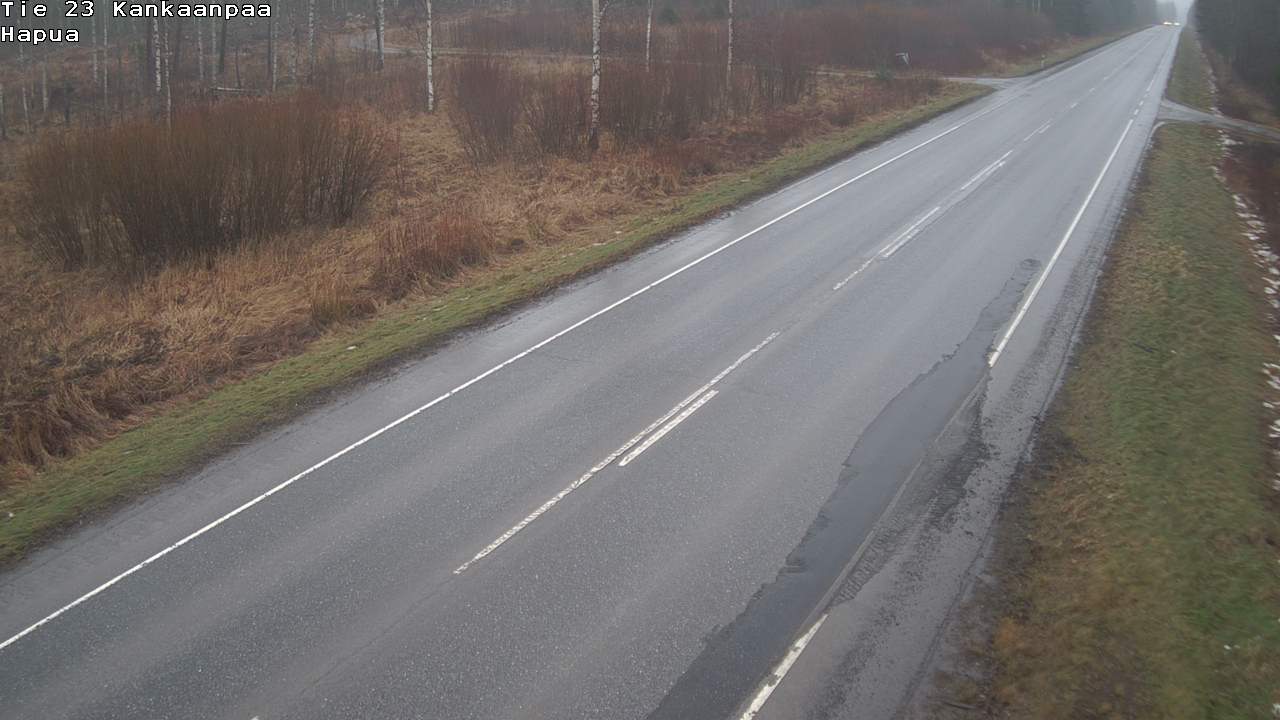 Weather Camera Image Väg 23 Kankaanpää, Hapua, Kankaanpää, Satakunta
