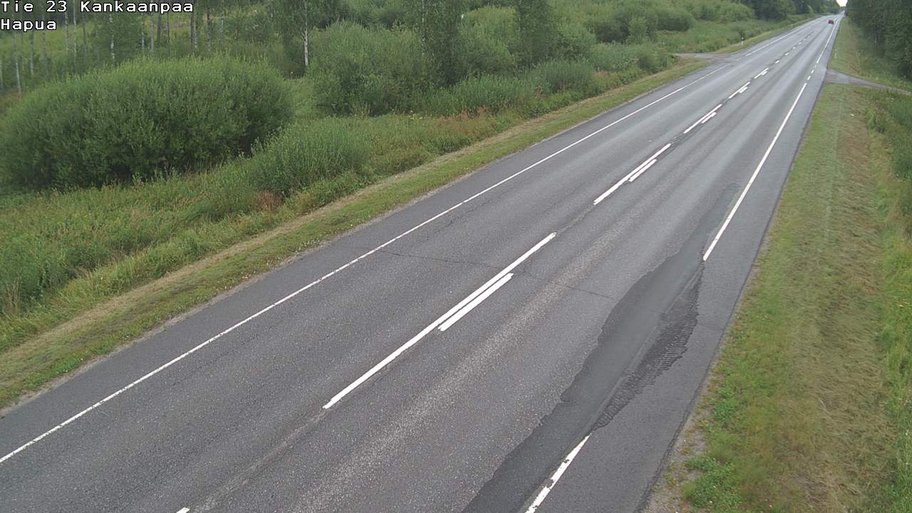 Weather Camera Image Road 23 Kankaanpää, Hapua, Kankaanpää, Satakunta