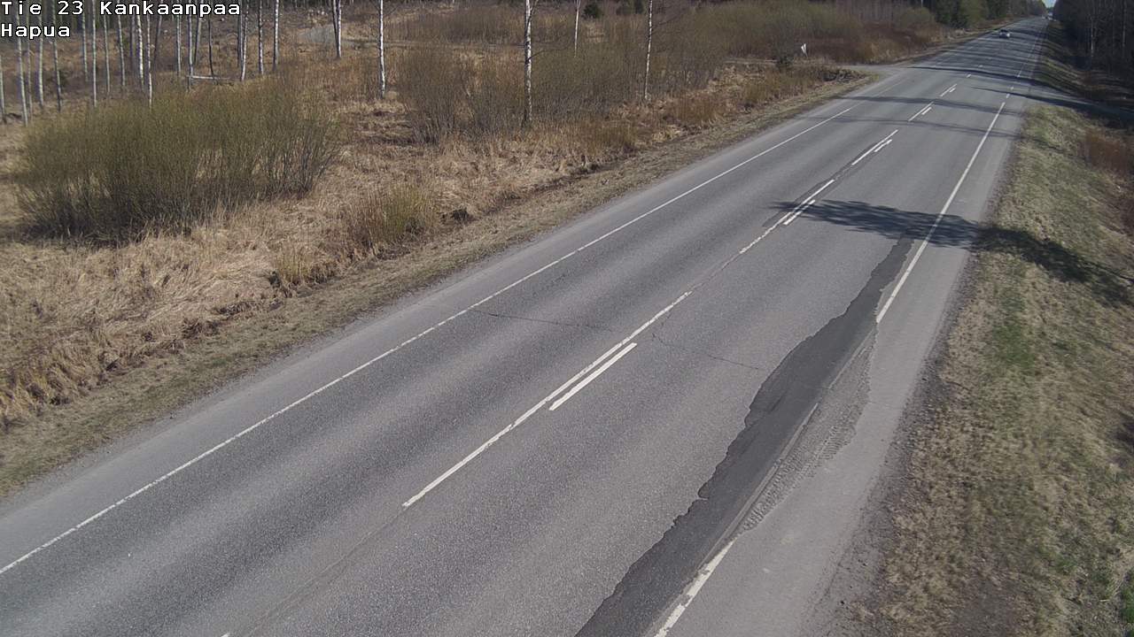 Kelikamerat Kuva Tie 23 Kankaanpää, Hapua, Kankaanpää, Satakunta