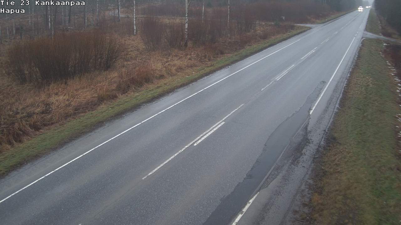 Weather Camera Image Väg 23 Kankaanpää, Hapua, Kankaanpää, Satakunta