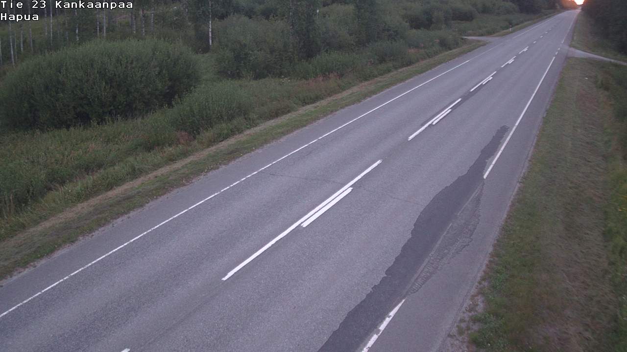 Weather Camera Image Road 23 Kankaanpää, Hapua, Kankaanpää, Satakunta