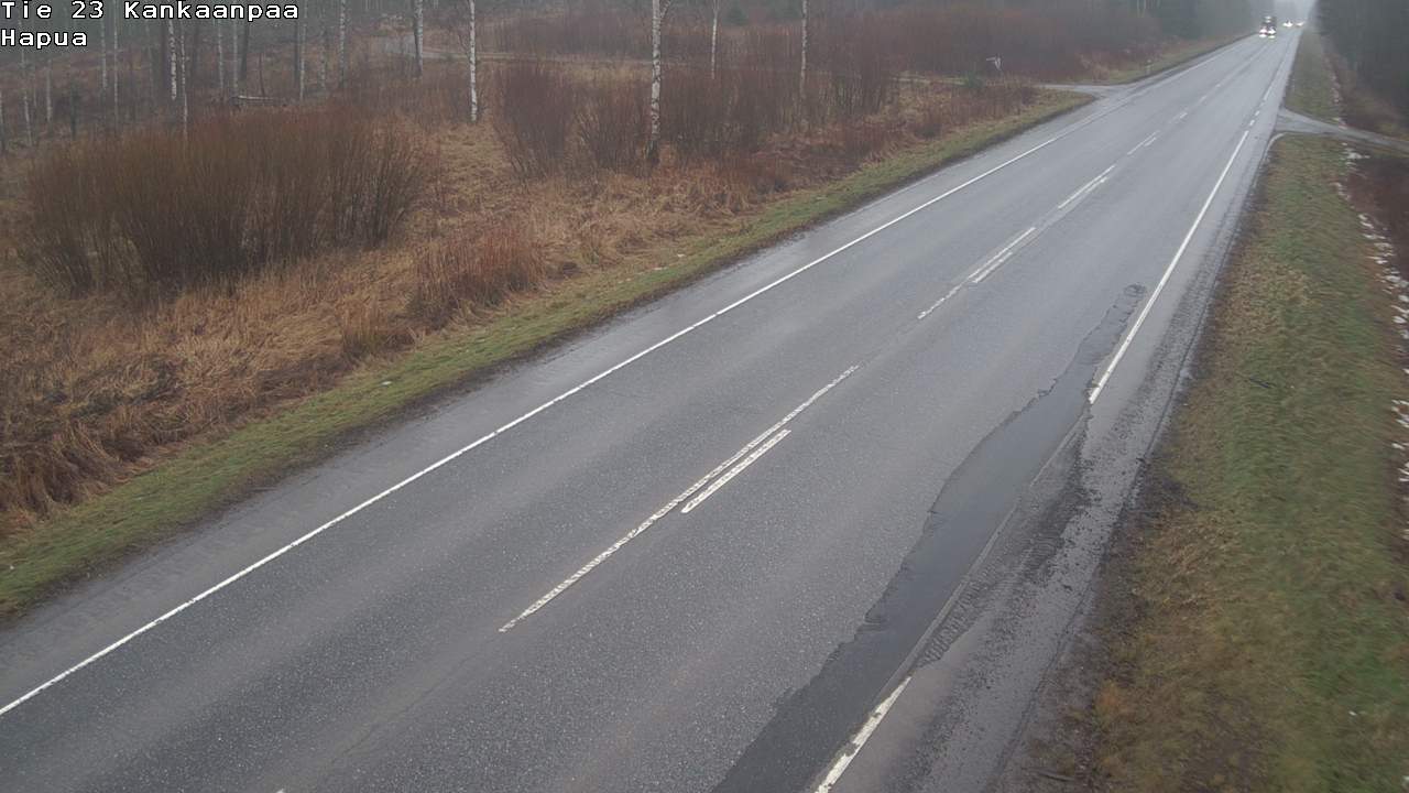 Weather Camera Image Väg 23 Kankaanpää, Hapua, Kankaanpää, Satakunta