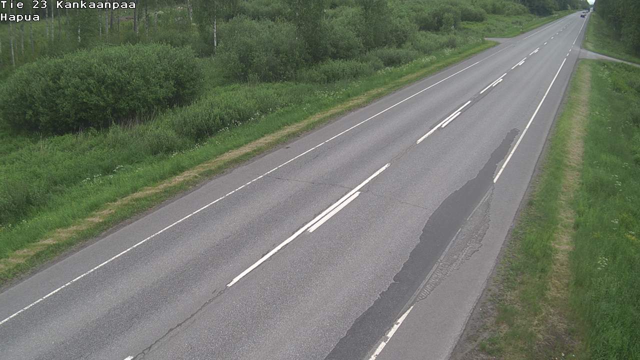 Weather Camera Image Road 23 Kankaanpää, Hapua, Kankaanpää, Satakunta