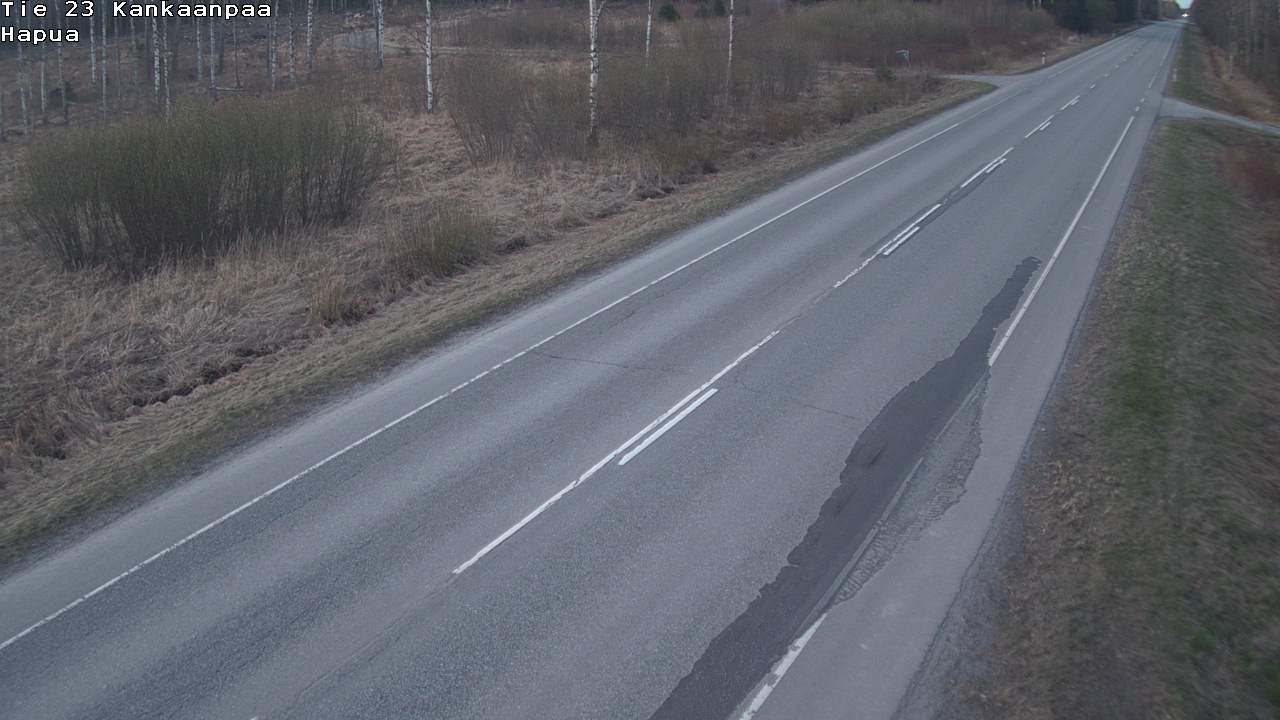 Weather Camera Image Road 23 Kankaanpää, Hapua, Kankaanpää, Satakunta
