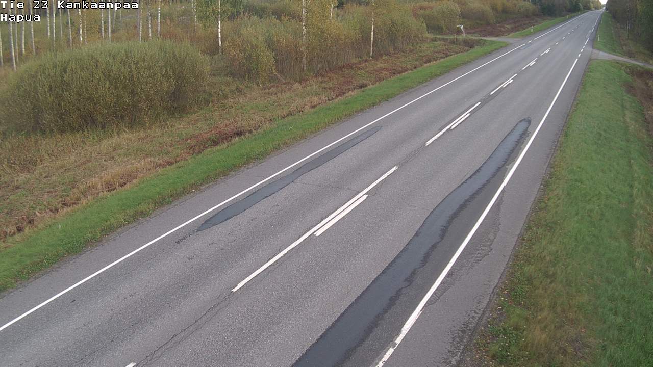 Weather Camera Image Väg 23 Kankaanpää, Hapua, Kankaanpää, Satakunta