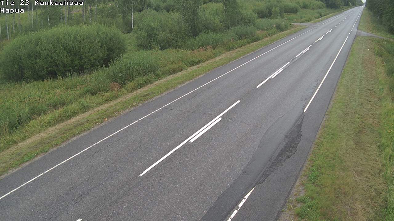 Weather Camera Image Road 23 Kankaanpää, Hapua, Kankaanpää, Satakunta