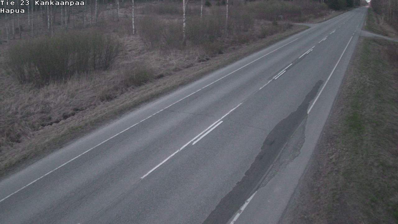 Weather Camera Image Road 23 Kankaanpää, Hapua, Kankaanpää, Satakunta