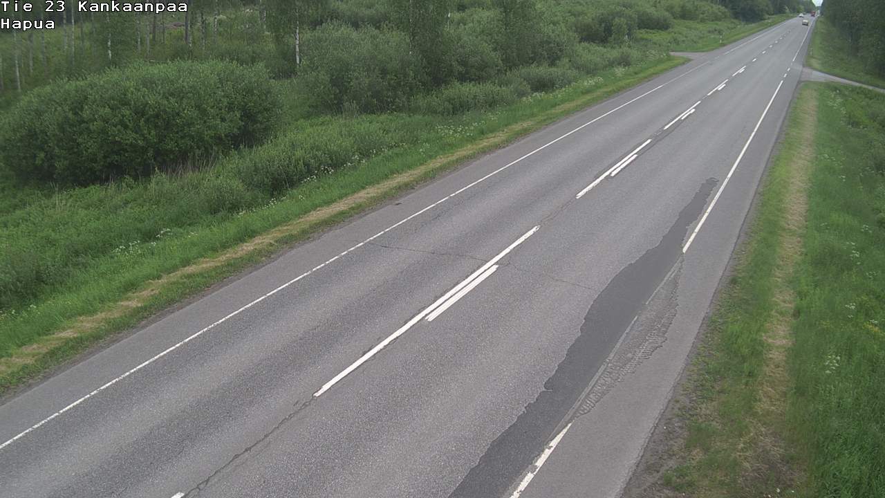Weather Camera Image Road 23 Kankaanpää, Hapua, Kankaanpää, Satakunta