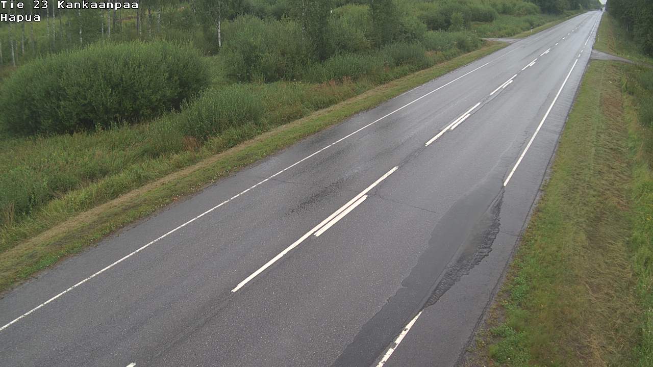 Weather Camera Image Väg 23 Kankaanpää, Hapua, Kankaanpää, Satakunta