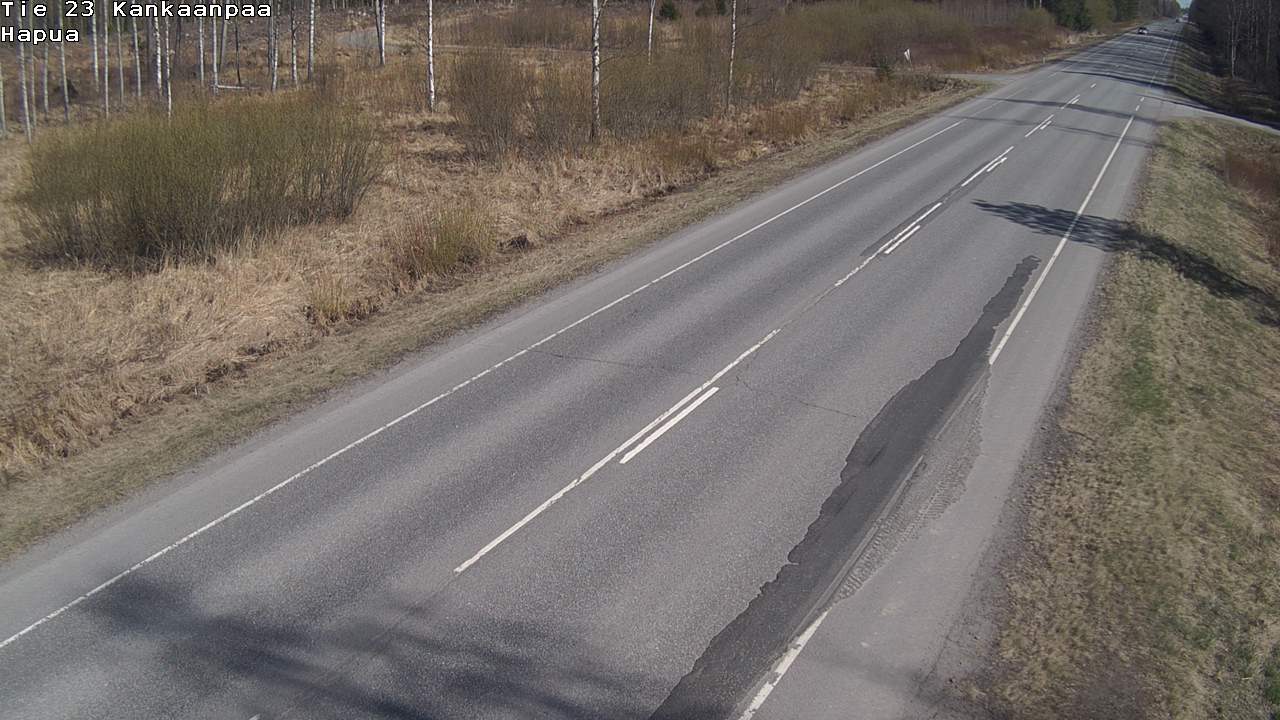 Kelikamerat Kuva Tie 23 Kankaanpää, Hapua, Kankaanpää, Satakunta