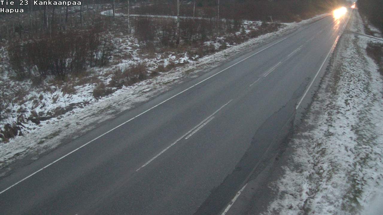 Weather Camera Image Road 23 Kankaanpää, Hapua, Kankaanpää, Satakunta