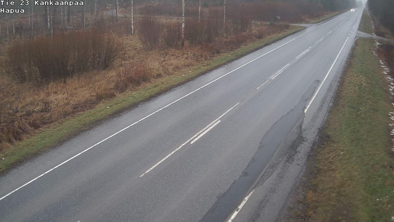 Weather Camera Image Väg 23 Kankaanpää, Hapua, Kankaanpää, Satakunta