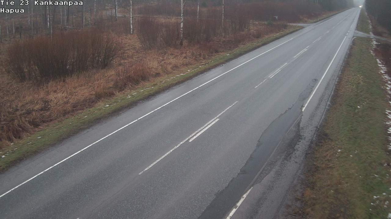 Weather Camera Image Road 23 Kankaanpää, Hapua, Kankaanpää, Satakunta