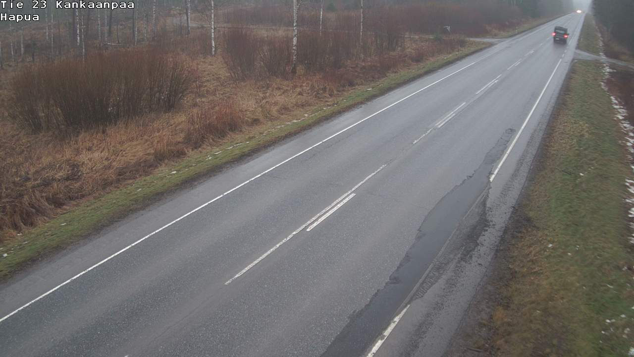 Weather Camera Image Road 23 Kankaanpää, Hapua, Kankaanpää, Satakunta