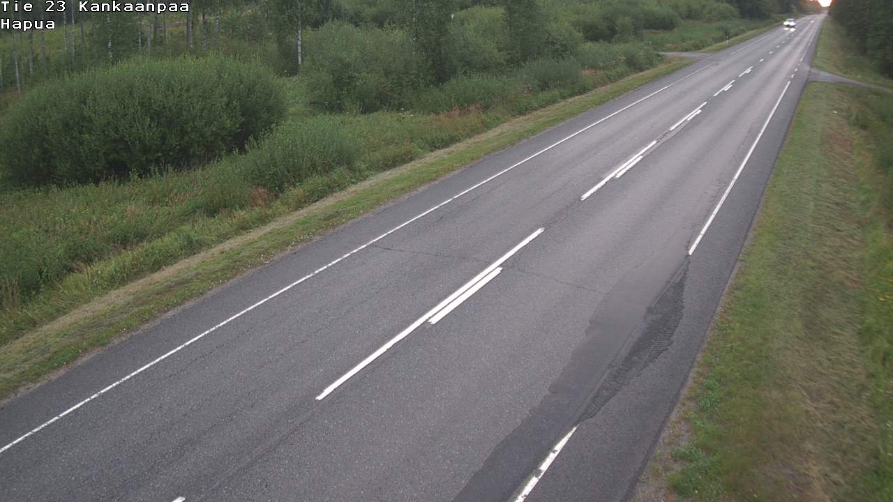 Weather Camera Image Road 23 Kankaanpää, Hapua, Kankaanpää, Satakunta