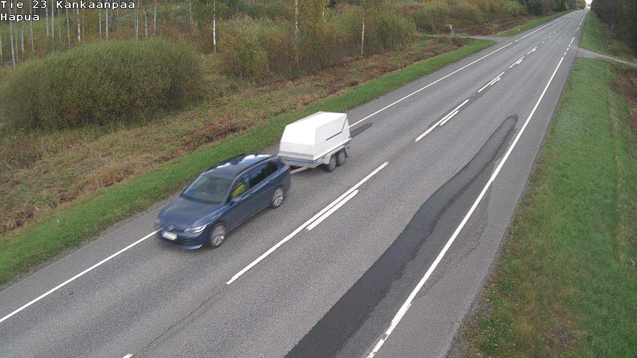 Weather Camera Image Väg 23 Kankaanpää, Hapua, Kankaanpää, Satakunta